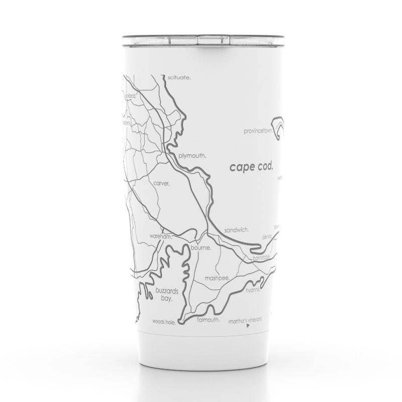 Cape Cod MA Map 20 oz Insulated Pint Tumbler - Thumbnail 5