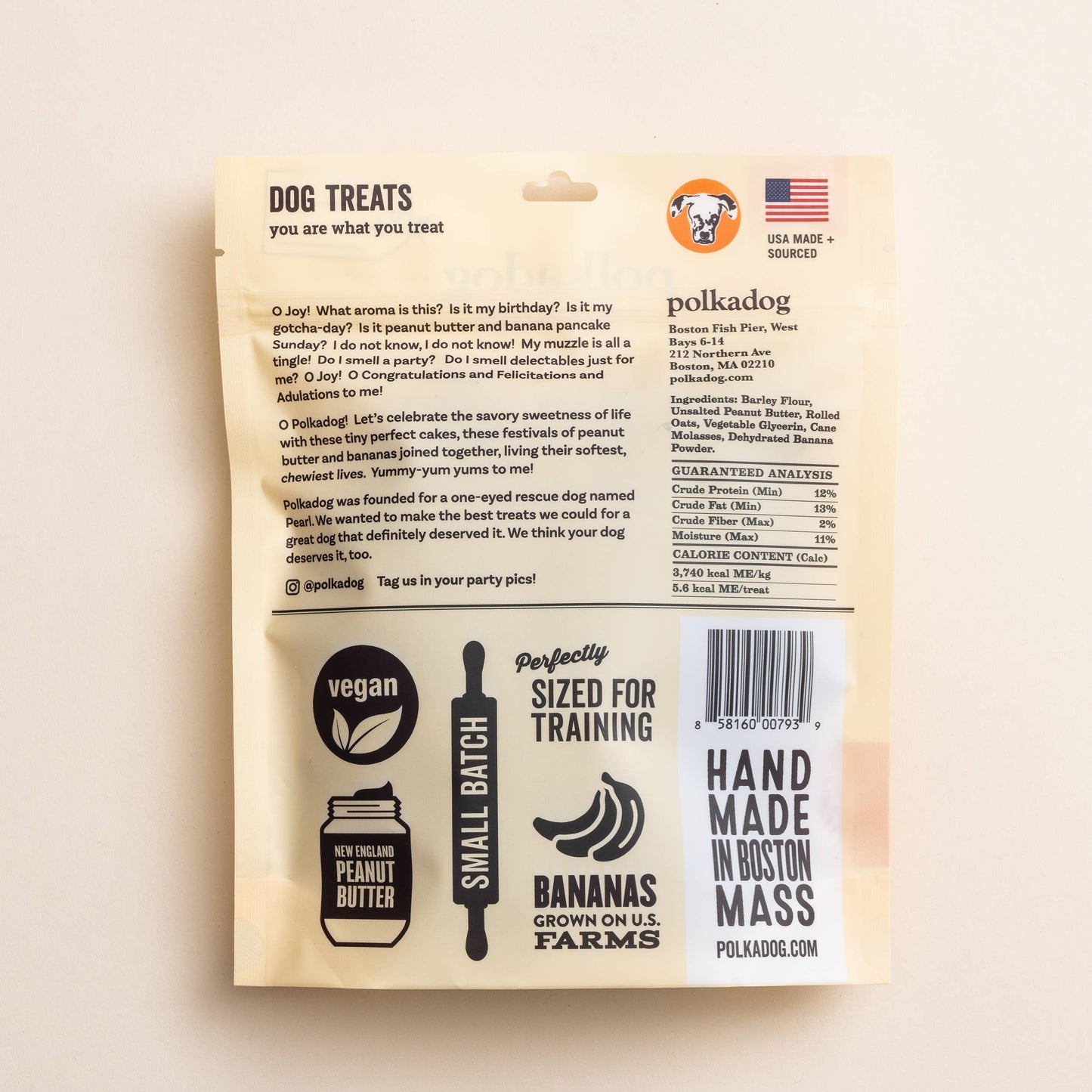 Cake Batter, Peanut Butter & Banana - 10oz - Dog Treats