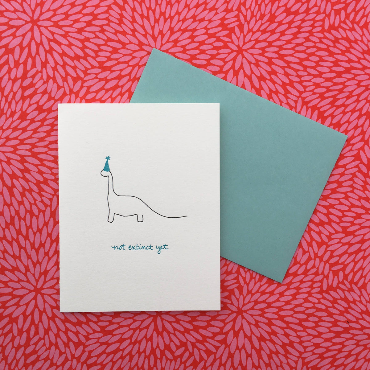 Retired Not Extinct Not Extinct Yet Greeting Card – Sidekicks Ptown