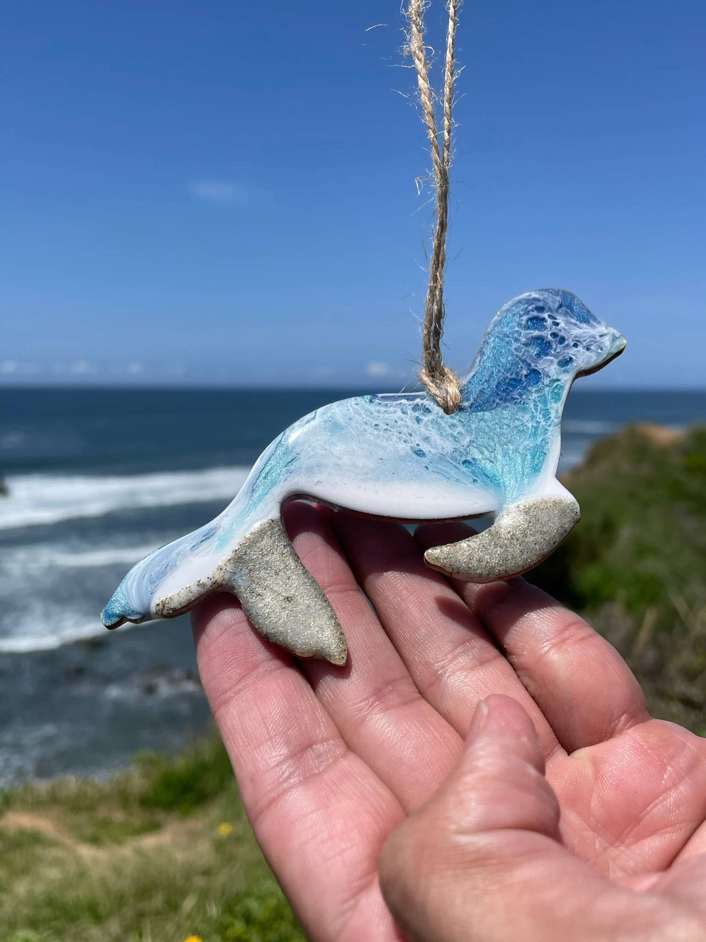 Baby Seal Ocean Animal Ornament