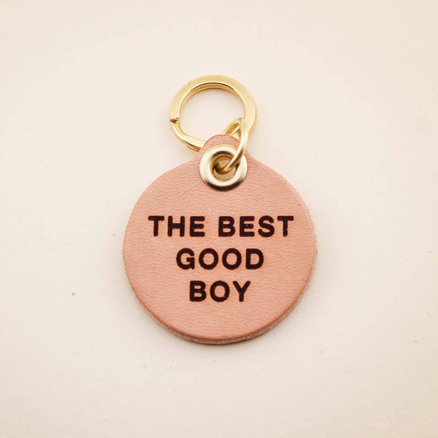 The Best Good Boy Pet Tag: Royal Acrylic