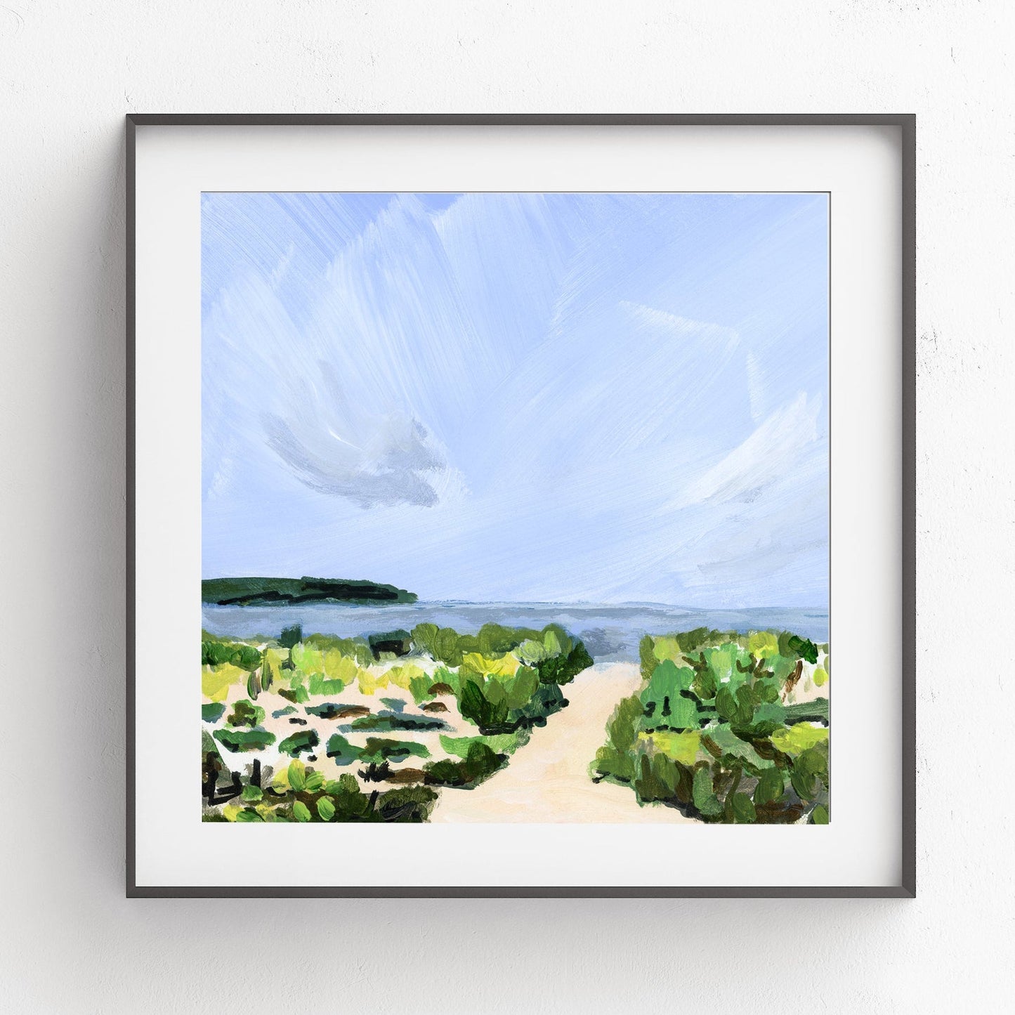 Walk Through the Dunes, Baker's Pasture, Fine Art Print