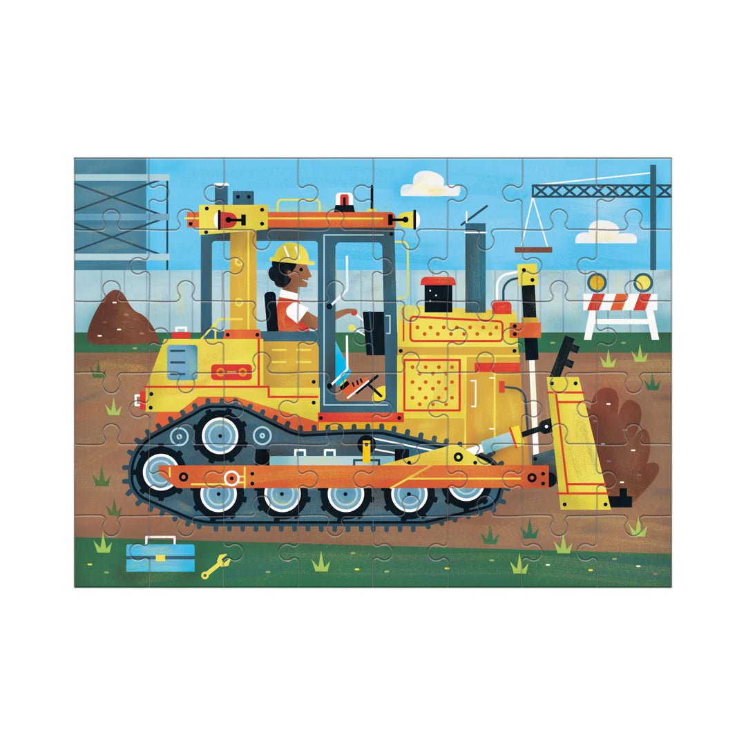 Bulldozer 48 Piece Mini Puzzle