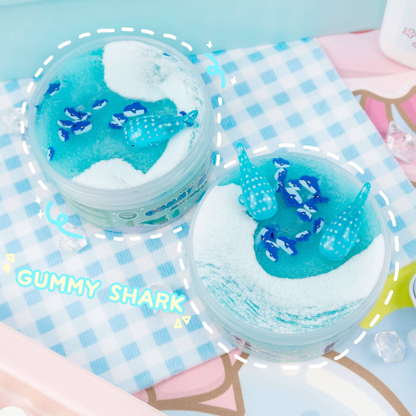 Gummy Shark Jelly Creme Slime