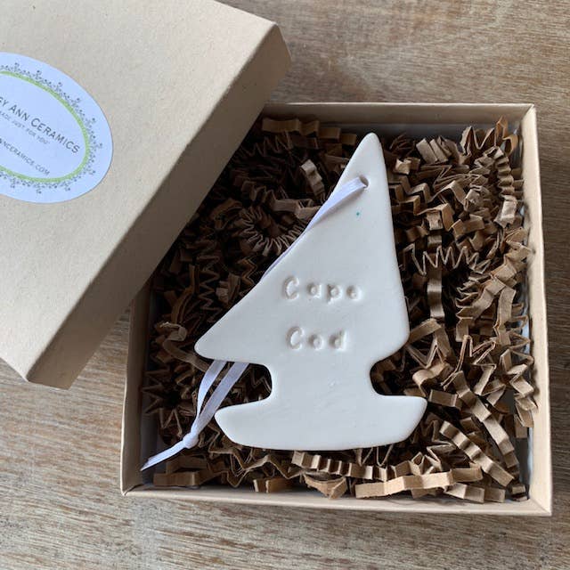 Sailboat Ceramic Ornament