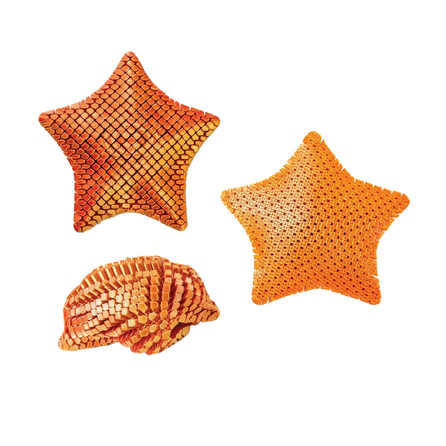 3D PRINTED STARFISH FIDGET TOY   6/BAG