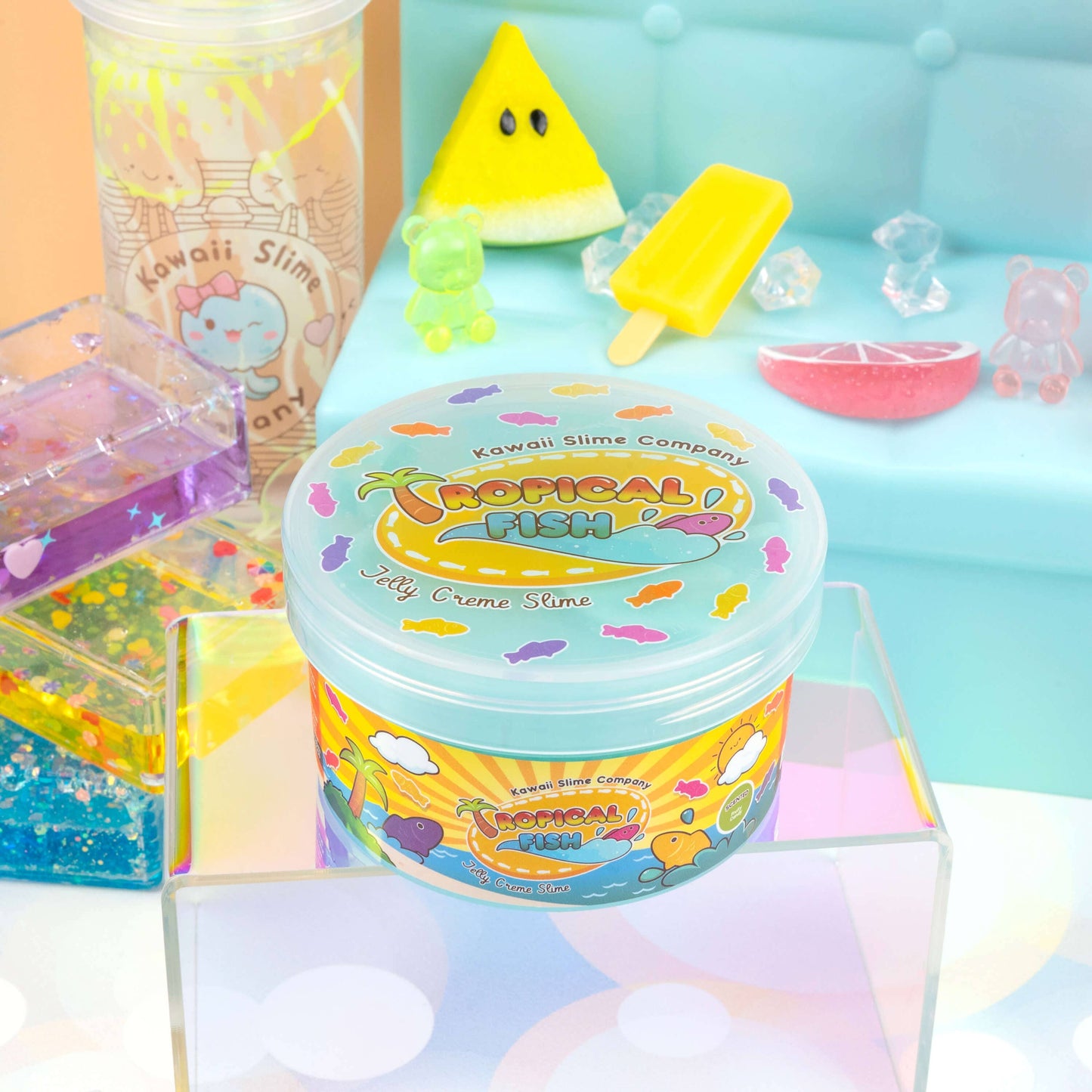 Tropical Fish Jelly Creme Slime