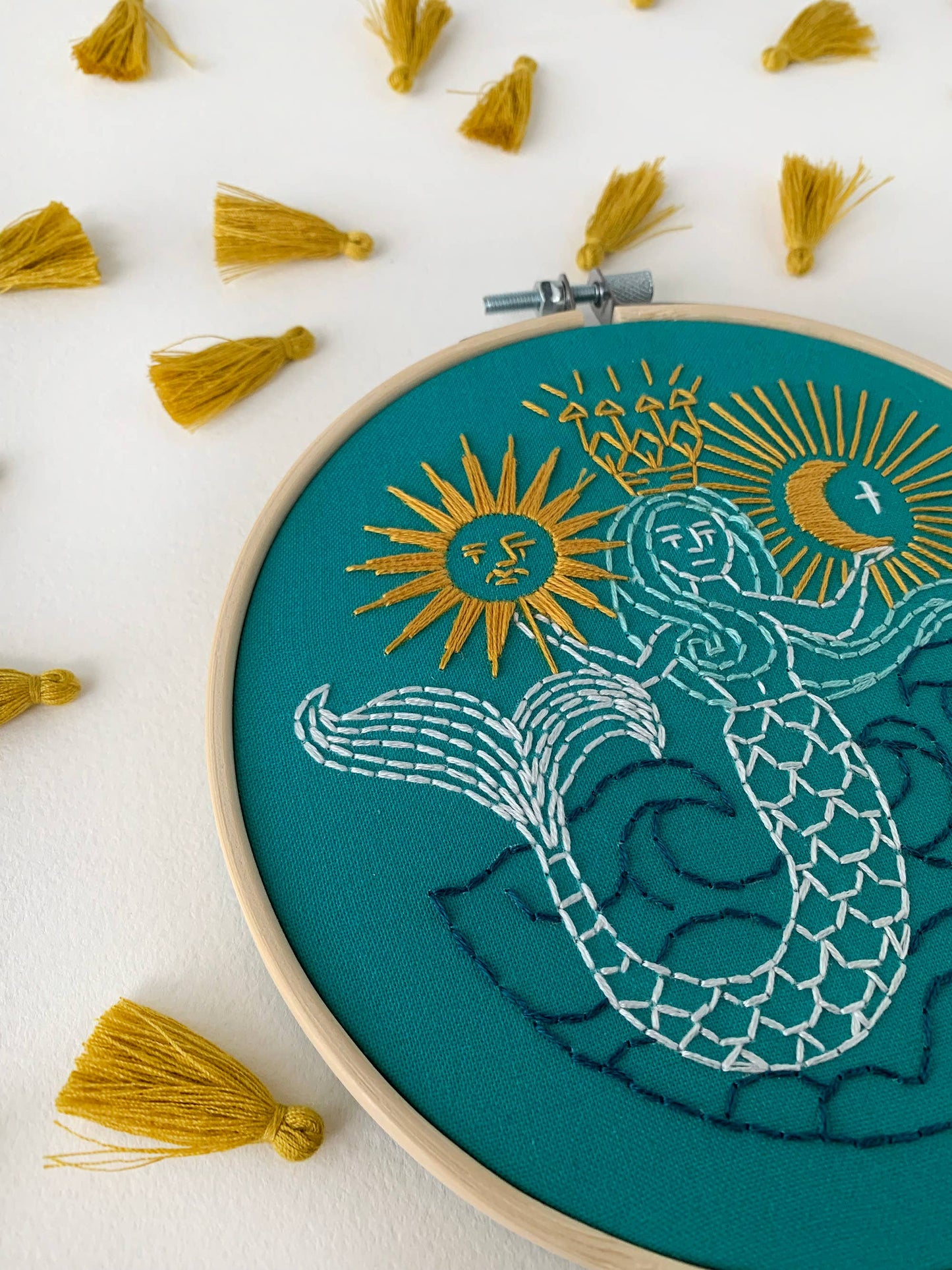 Mermaid Embroidery Kit