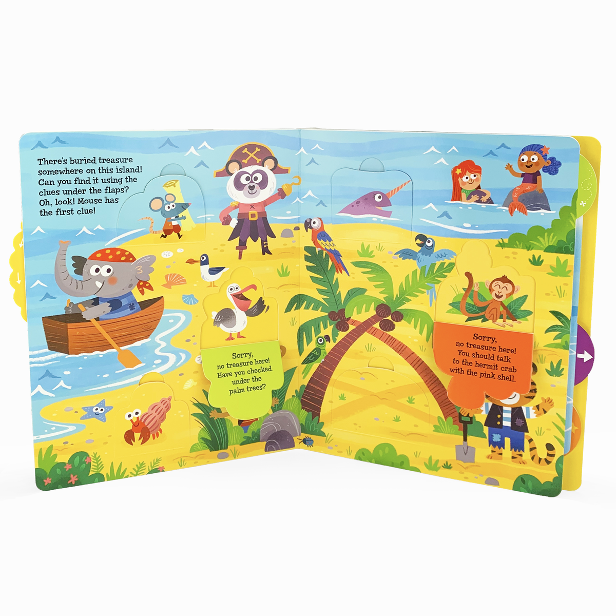 Narwhals & Pirates Interactive Ocean Busy Board Book