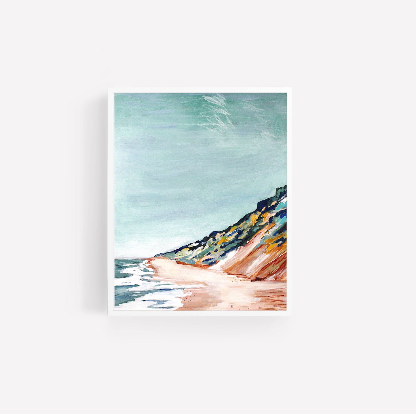 Cape Cod Dunes, Unframed Print on Flat Canvas: 4 x 6