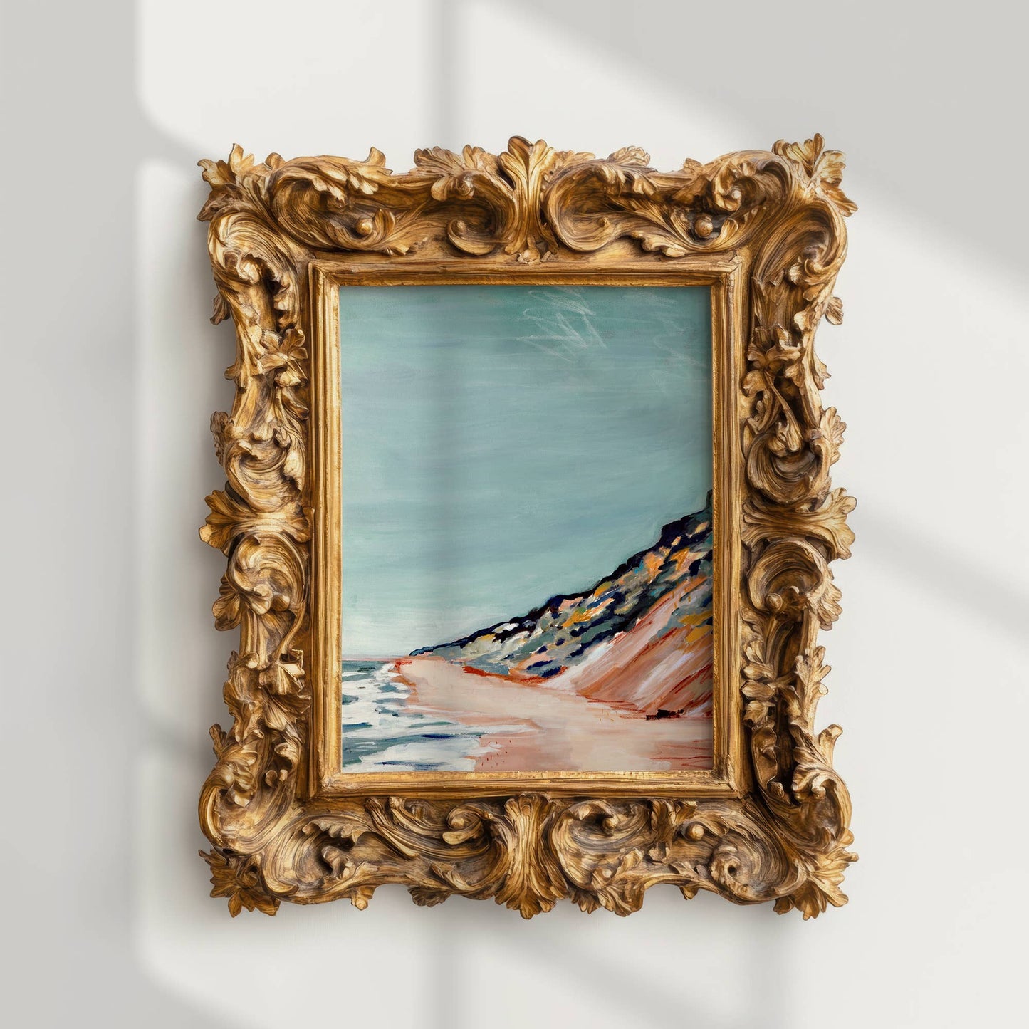 Cape Cod Dunes, Unframed Print on Flat Canvas: 8 x 10