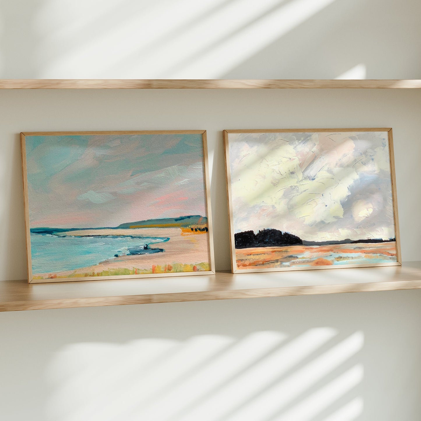 Crane Beach & Choate Island, Cape Ann, Set of 2 Prints