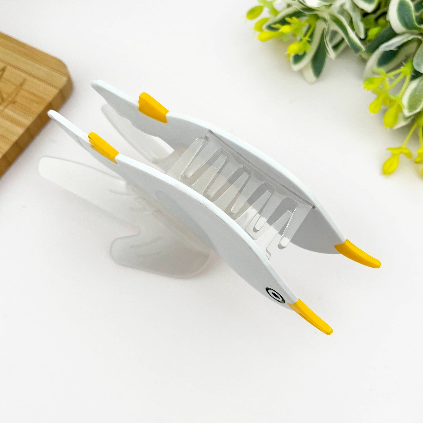 Flying Seagull Acetate Hair Claw Clip, Bird Hair Clip