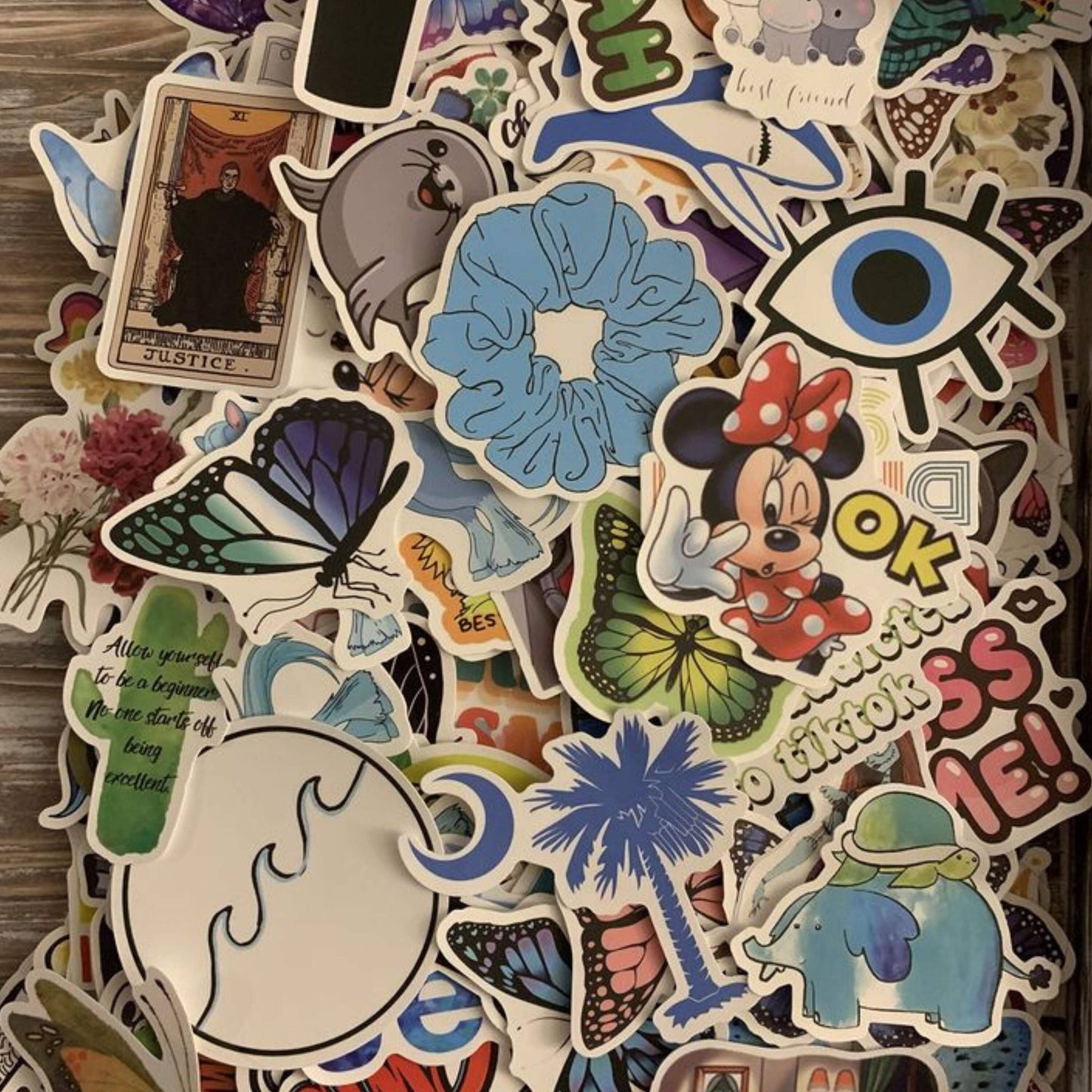 Mystery Stickers Packs, Random, No Duplicates, Sticker Bomb,: 100 Stickers