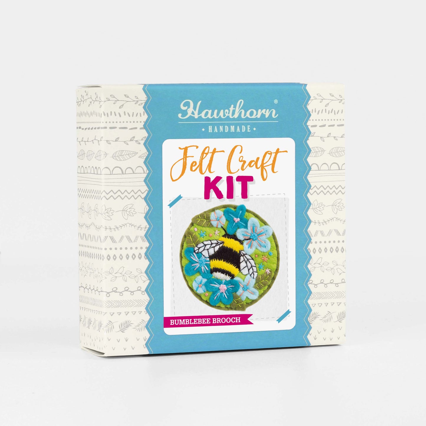 Bumblebee Brooch Felt Craft Kit