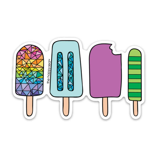 3" Set of 4 Popsicles