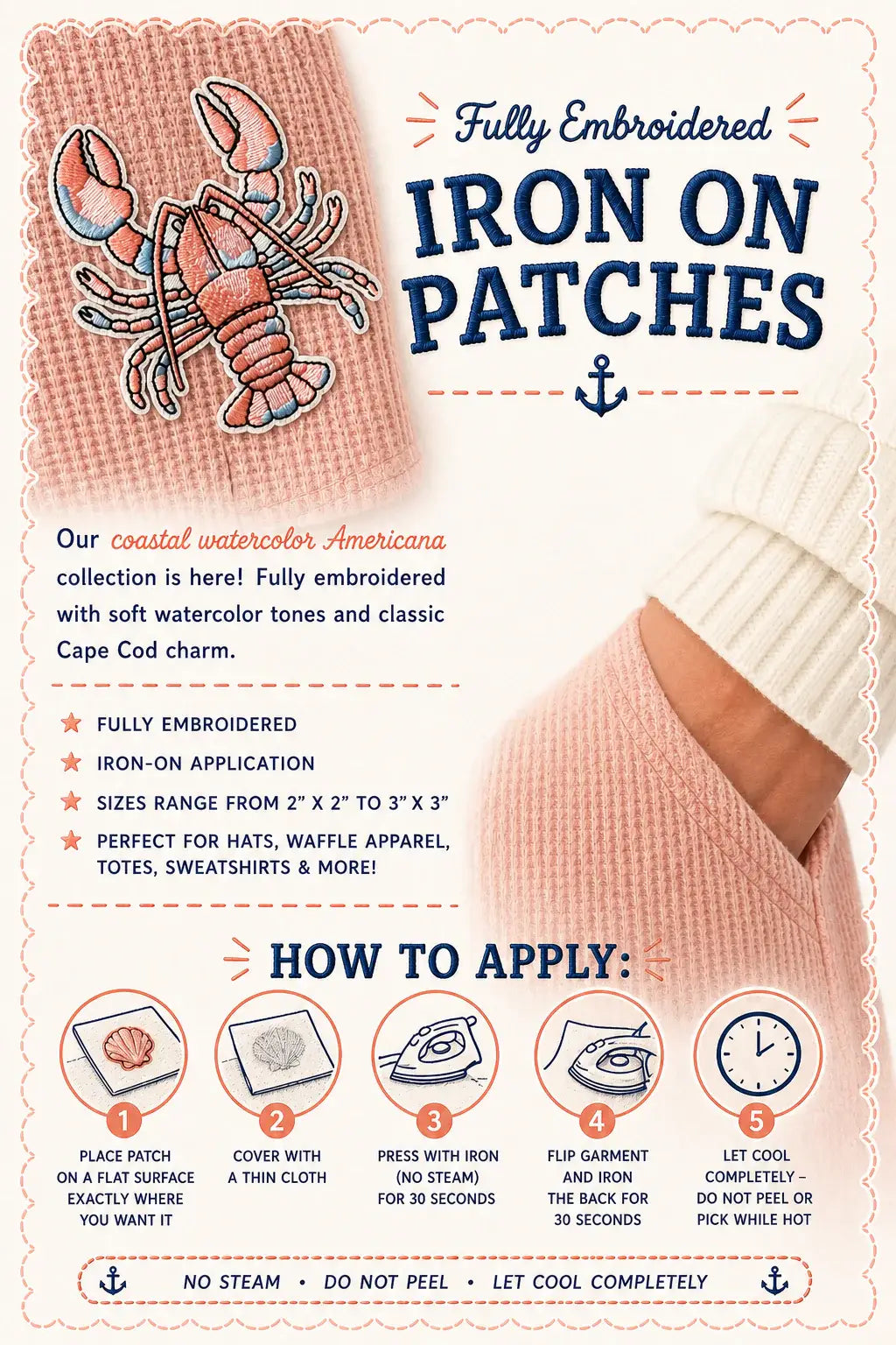 Americana Cape Cod Patches