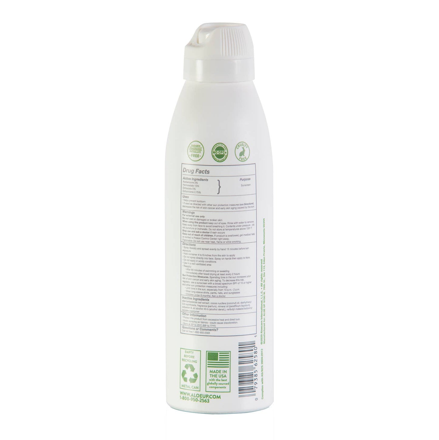 White Collection SPF 50 Continuous Spray