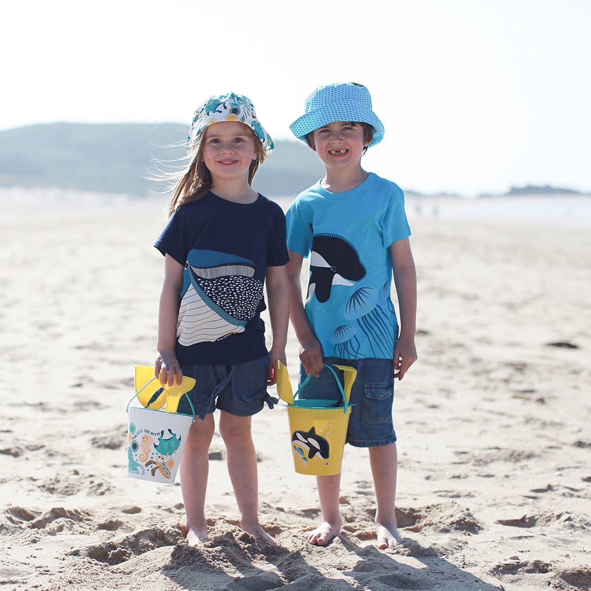 Eco-friendly kids beach toy kit - OCEAN