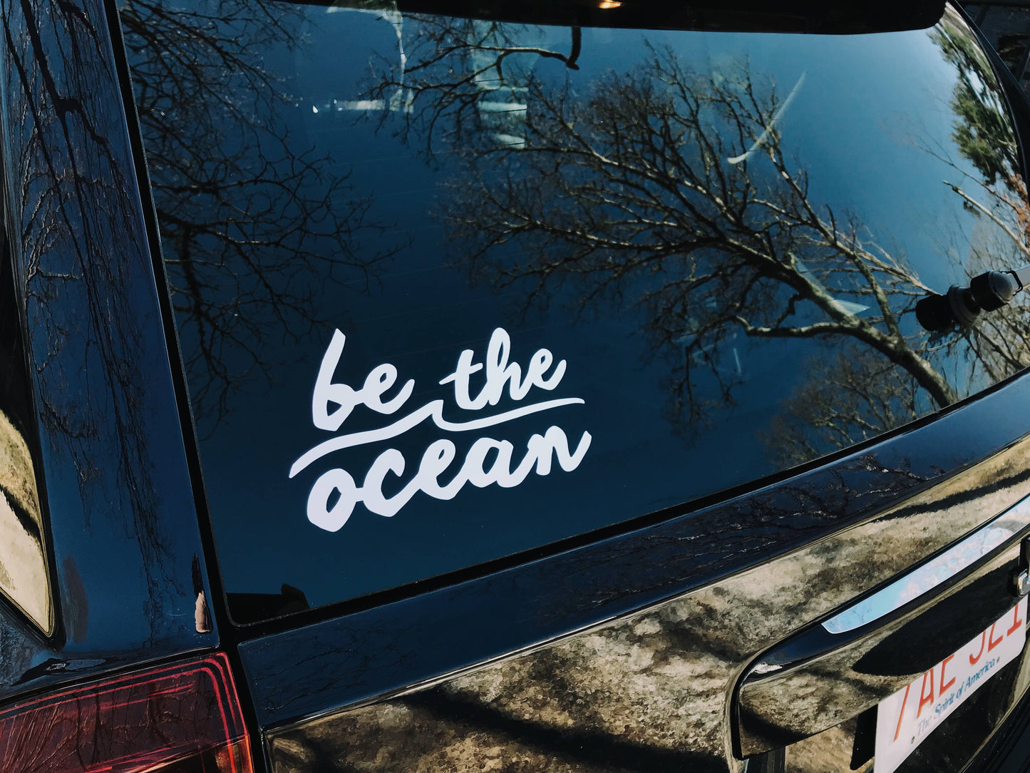 Be the Ocean Decal - Sunny