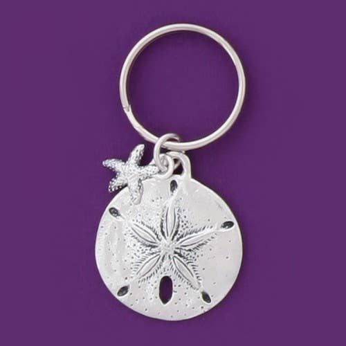 Sanddollar Keychain – Sidekicks Ptown