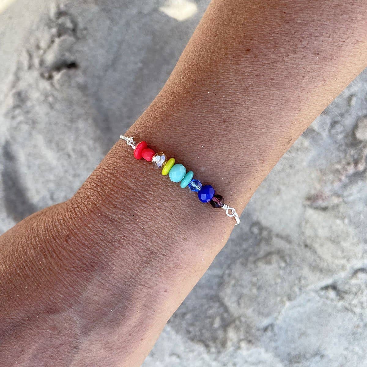 Rainbow Slide Bracelet
