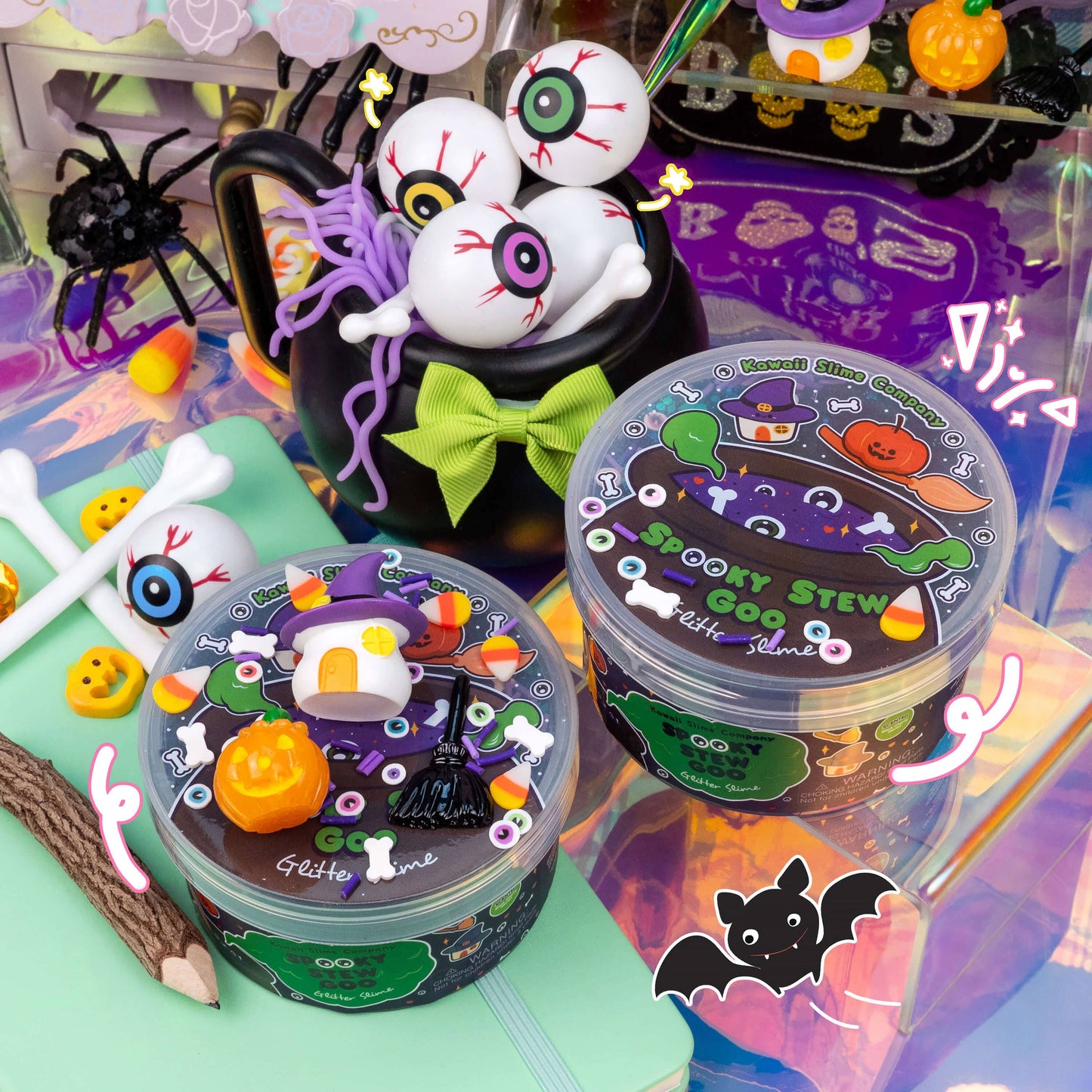 Spooky Stew Goo Glitter Slime