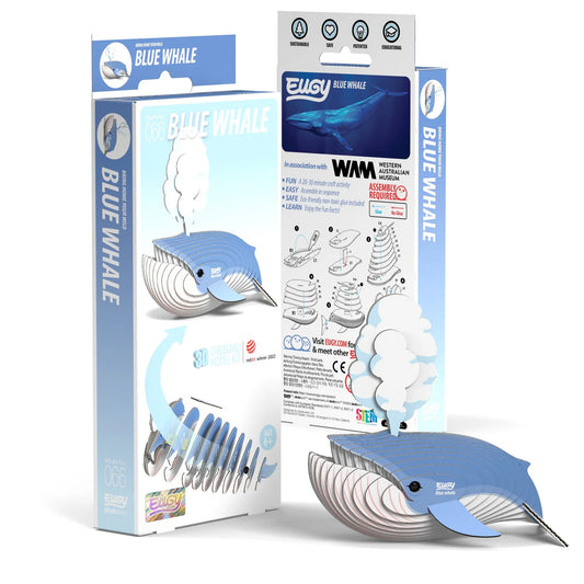 Eugy Blue Whale 3D Puzzle