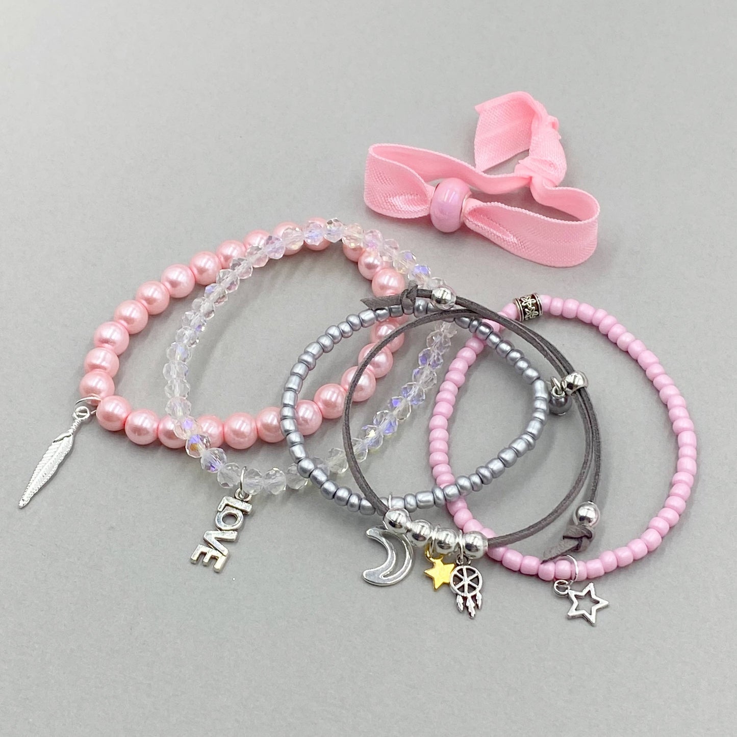 Blush Sorbet Bracelet Making Kit for Teens/Adults