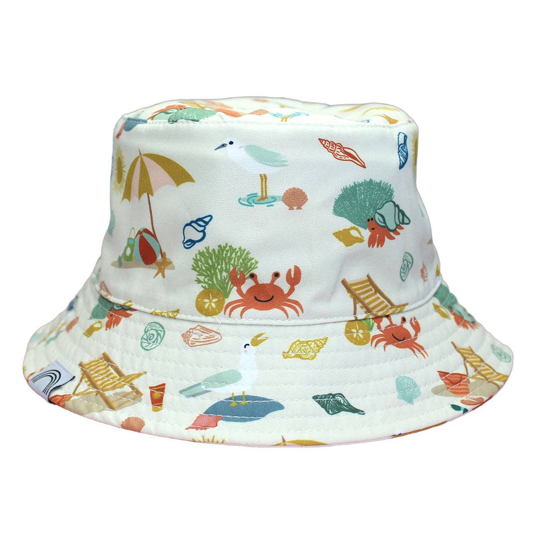 Beach Day Baby Reversible Bucket Hat