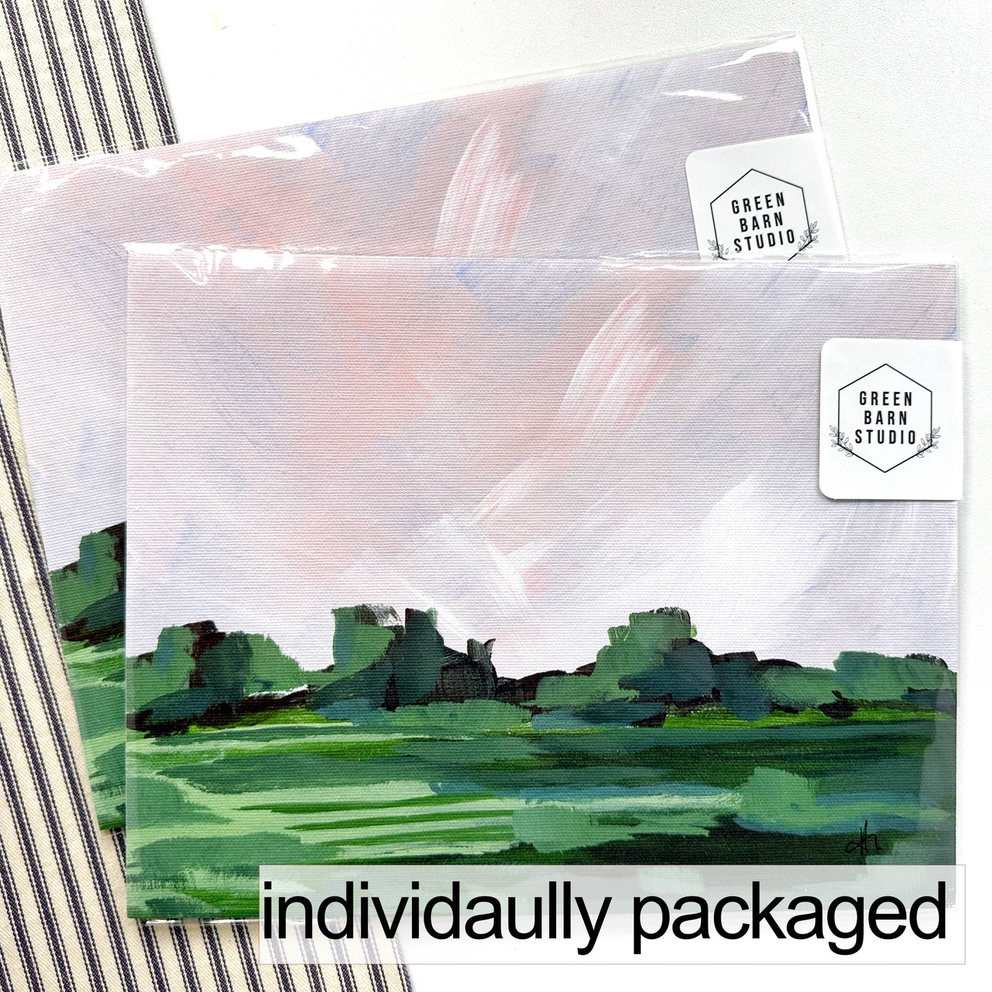 Beach Boardwalk, Unframed Print on Canvas: 4 x 6