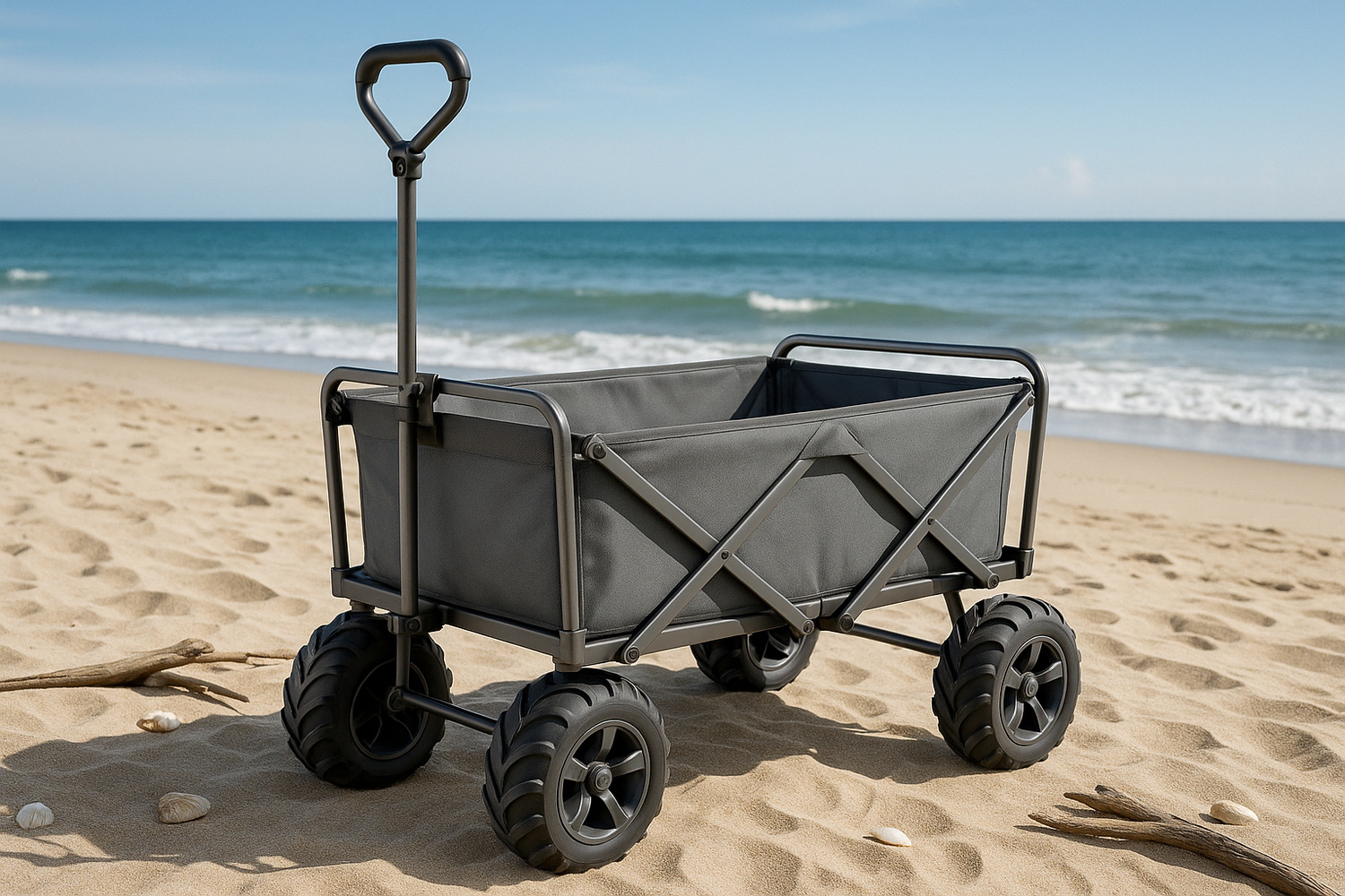 grey beach wagon