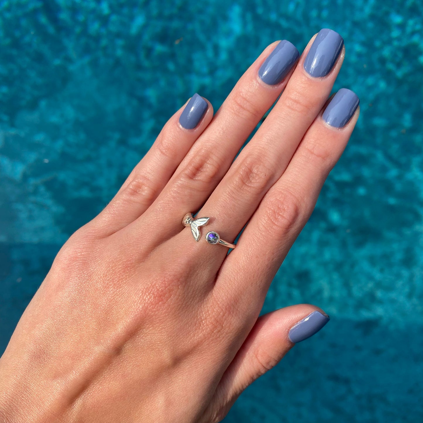 Mermaid Adjustable Ring