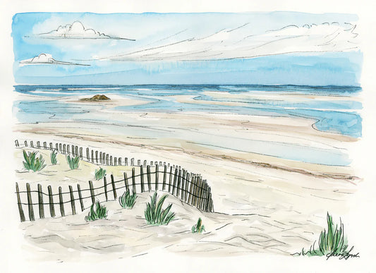 Mayflower Beach Days 8x10 Matte Print