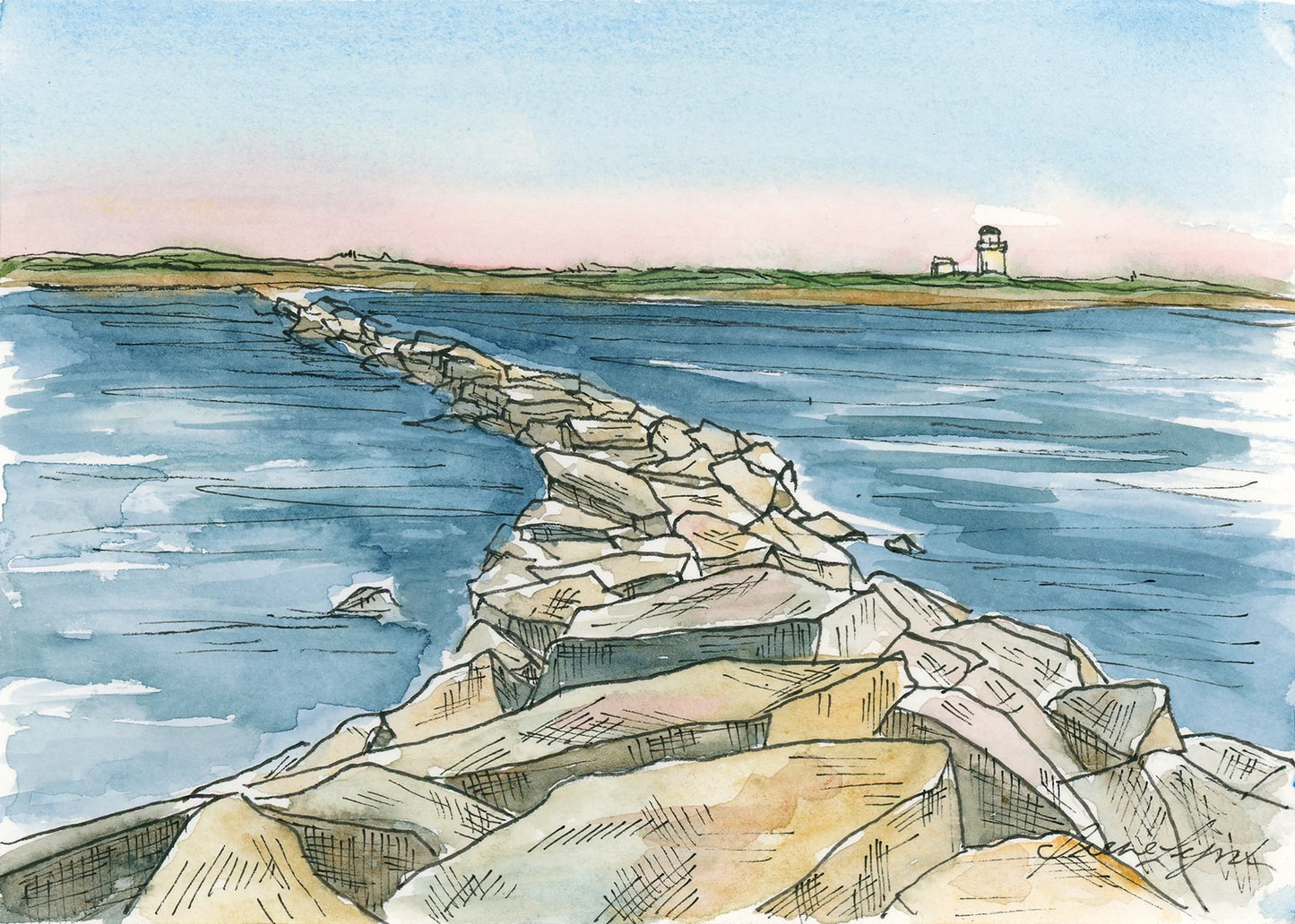 Provincetown Afternoons - 5x7 Matte Print