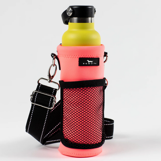 Water Boy Water Bottle Koozie - Coral