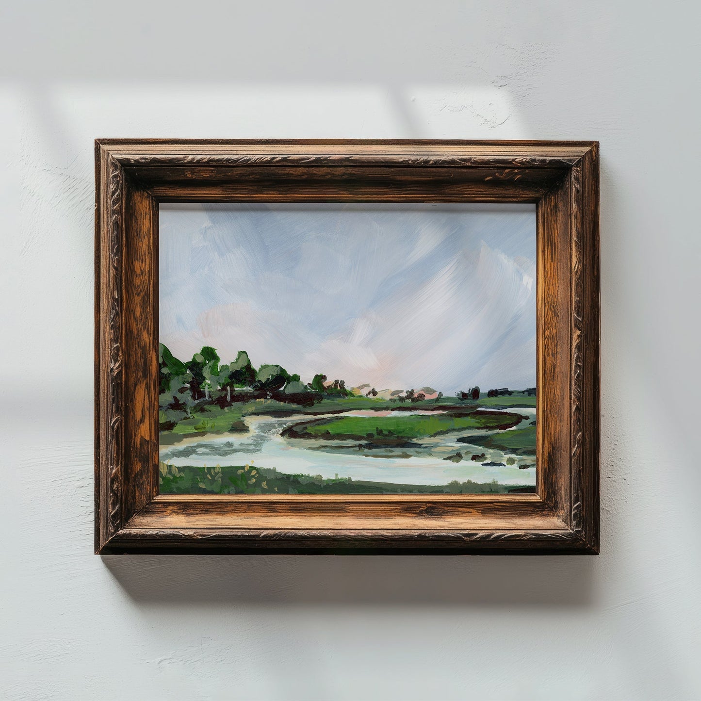 Coastal River Bend, Ogunquit, Maine, Fine Art Print