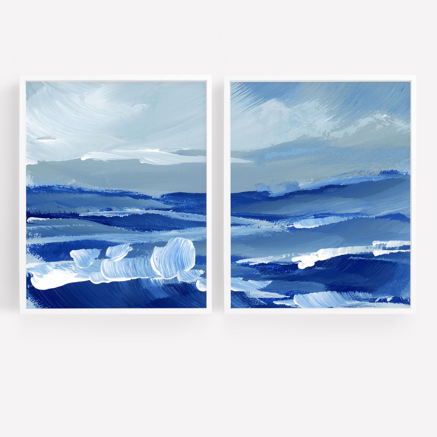 Ocean Valley Diptych, Set of 2 Prints