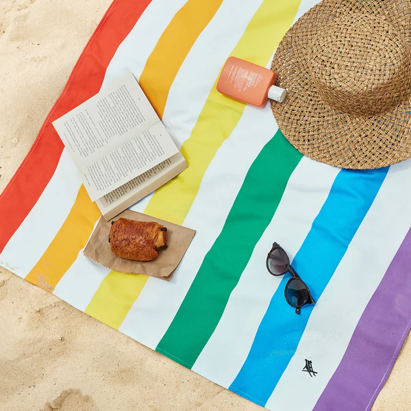 Rainbow Skies Beach Towels