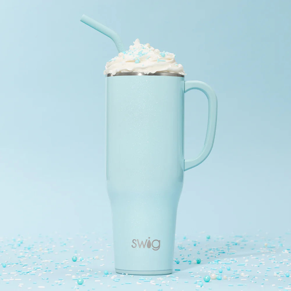 Shimmer Aquamarine Mega Mug 40oz - Thumbnail 2