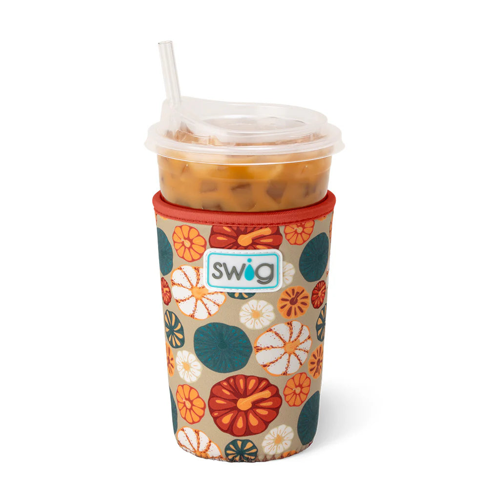 Fall Harvest 22oz Iced Cup Coolie