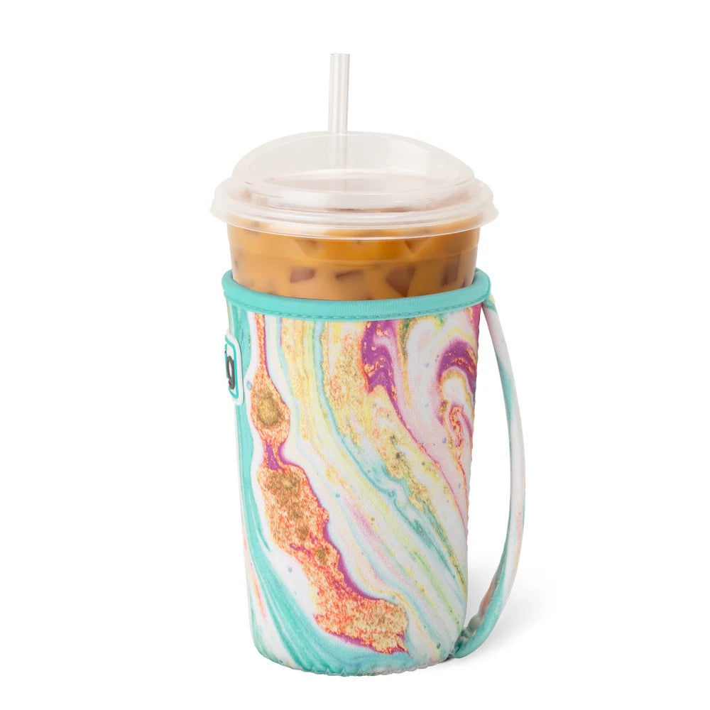 Wanderlust Medium Iced Cup Coolie - Thumbnail 4