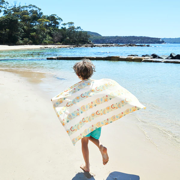 Rainbow Road Kids Beach Towels