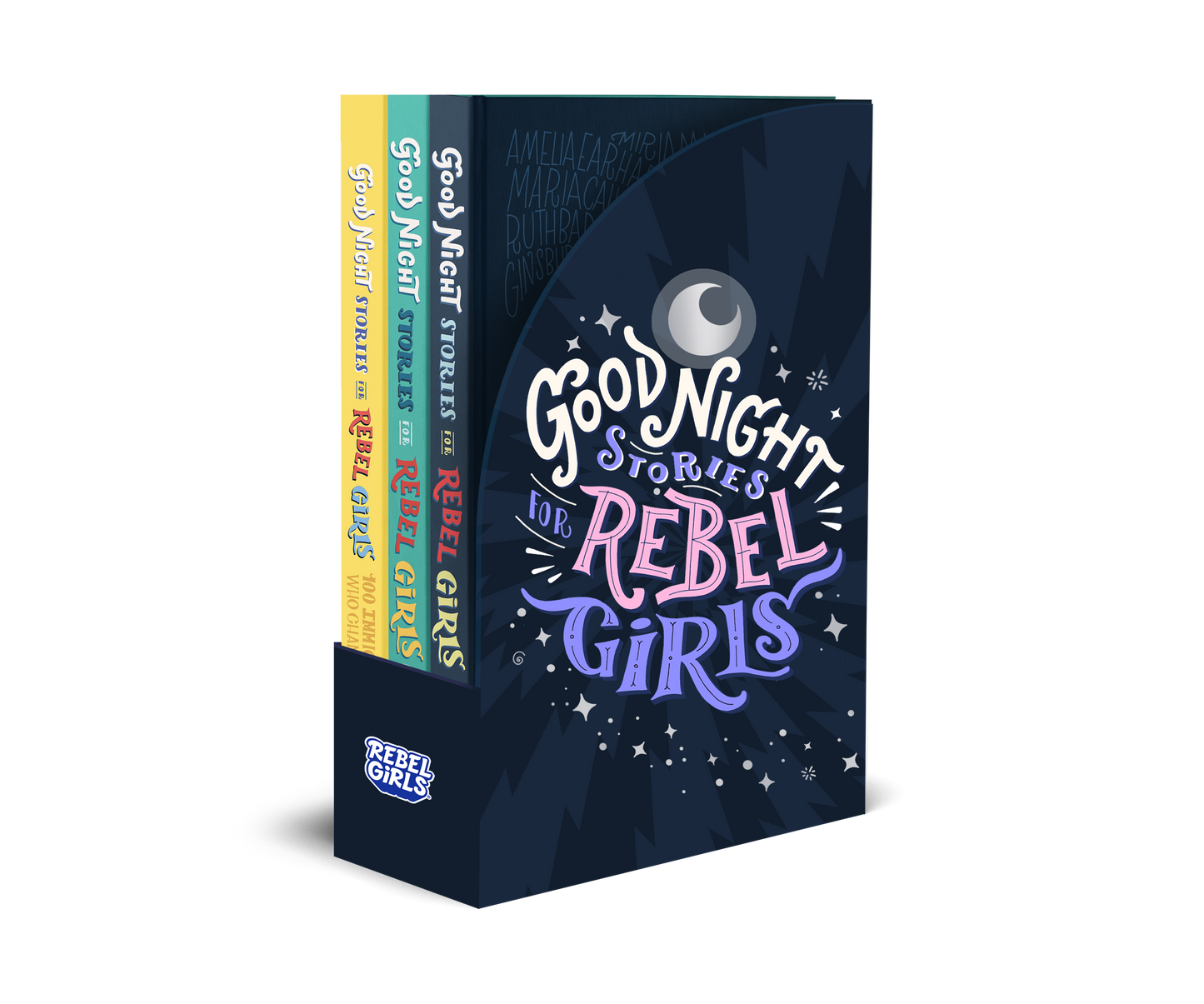 Good Night Stories for Rebel Girls 3-Book Gift Set