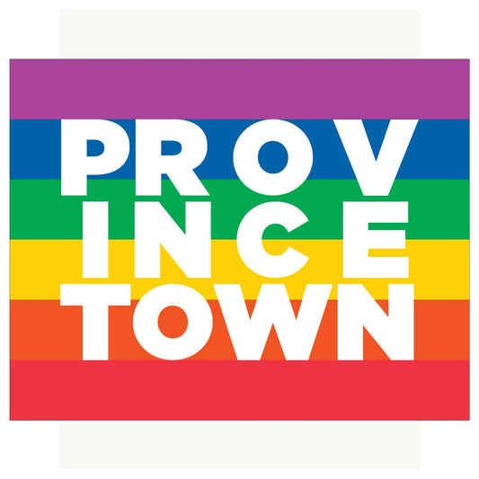 2.5'' x 3.5'' Provincetown Diversity Flag Magnet