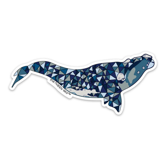 4" Right Whale Sticker