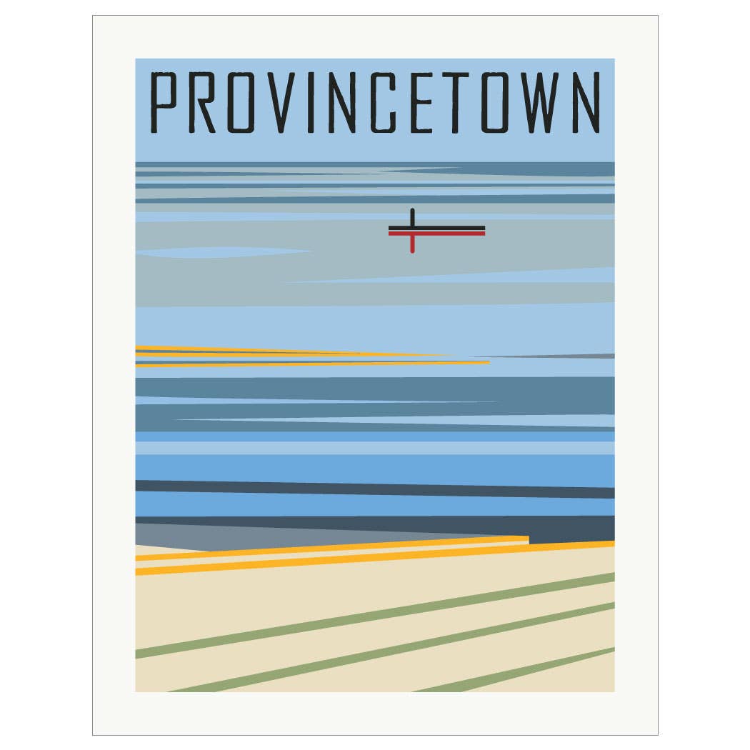 2.5'' x 3.5'' Provincetown Reflections Magnet