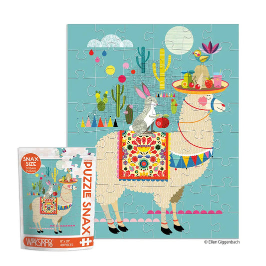 Llama Llyft | 48 Piece Jigsaw Puzzle