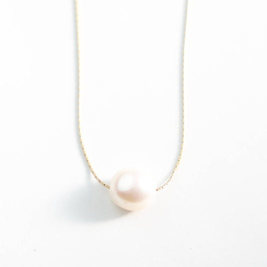 Floating Freshwater Pearl Choker