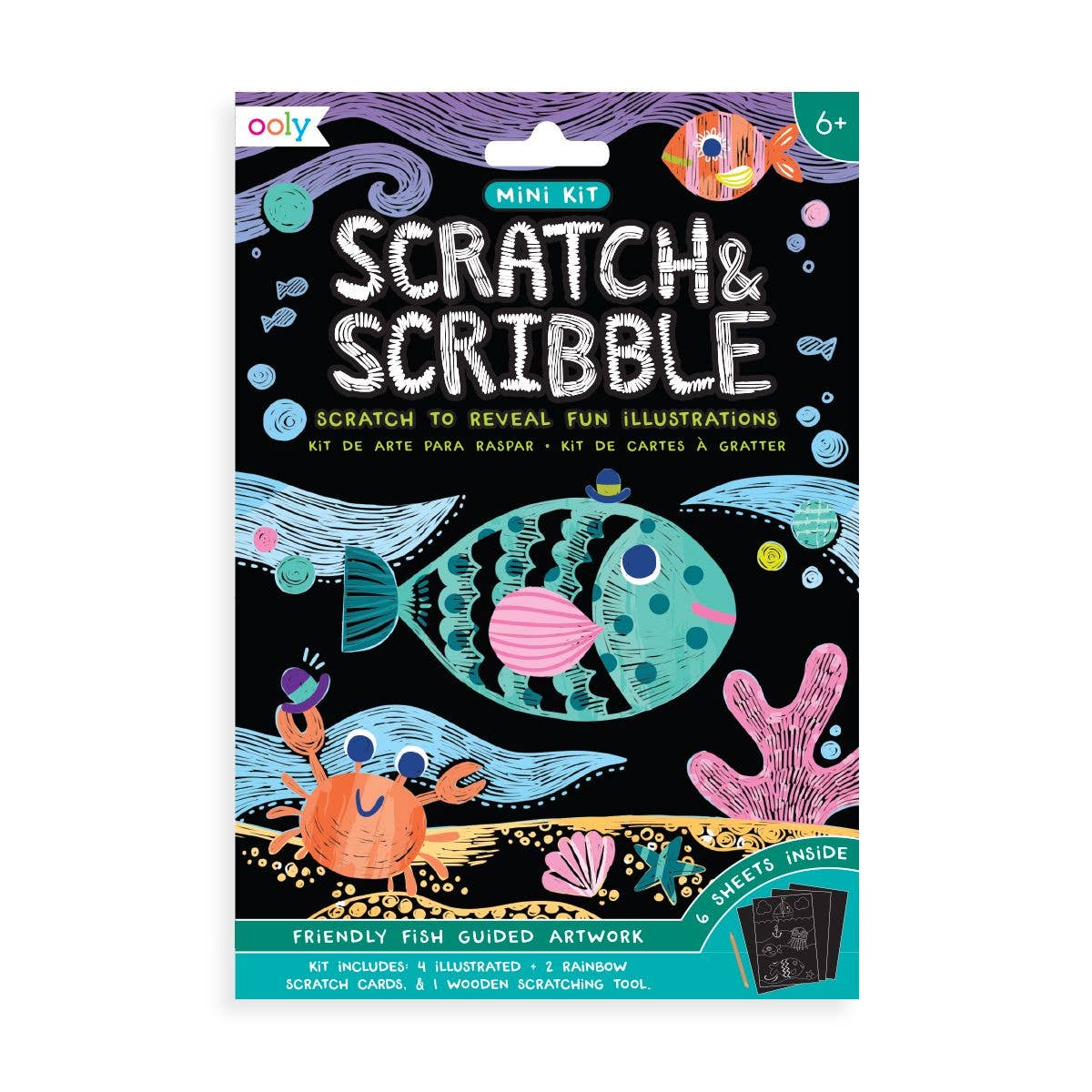 Mini Scratch & Scribble Art Kits